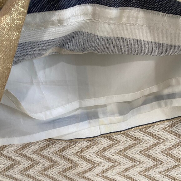 J.Crew Shiny Striped Mini Skirt - Picture 4 of 8